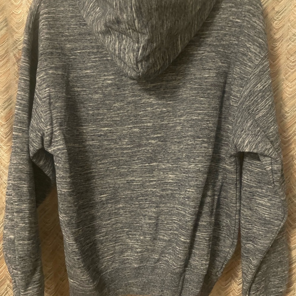 Small Fry Women’s Heather Gray Lace-Neck Pullover Sweater - Picture 4 of 5